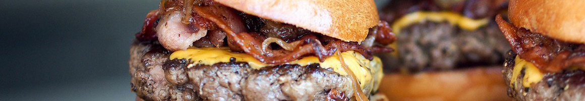 Eating American (New) Burger at Dutch Treat Restaurant restaurant in Lynden, WA.
